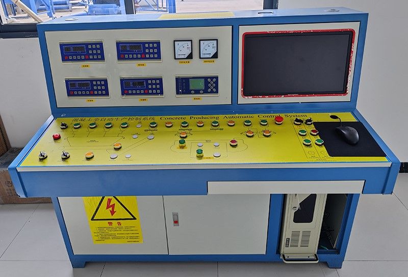 Industrial PLC control cabinet for HZS series batching plant