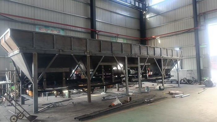 Xingye WBZ series stabilized soil mixing plant operational on-site